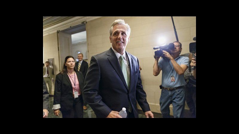 Usa, Kevin McCarthy è nuovo leader maggioranza Gop alla Camera