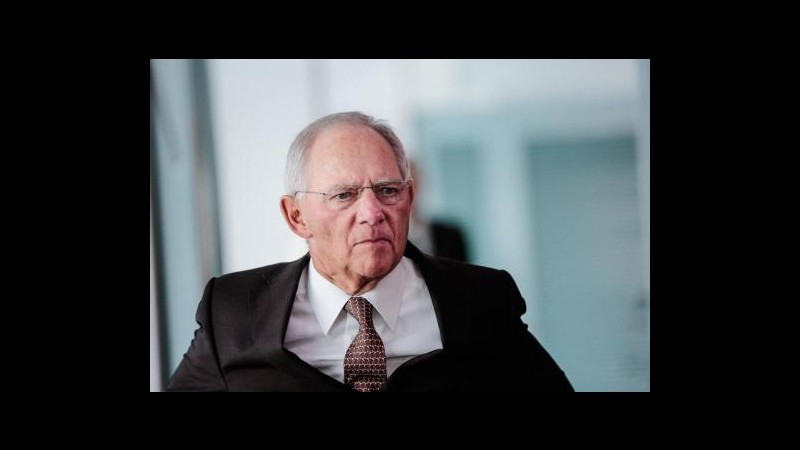 Ue, Schaeuble: Già sufficiente flessibilità su deficit e debito