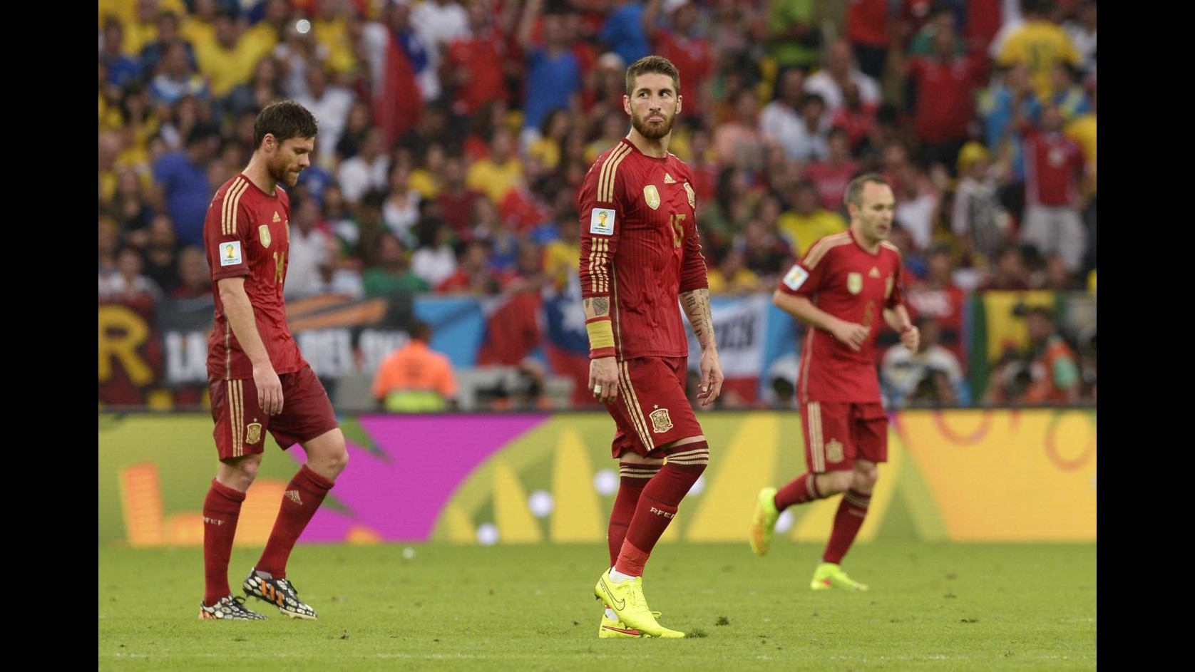 Mondiali 2014: Spagna campione abdica, Cile trionfa 2-0 e va gli ottavi insieme all’Olanda