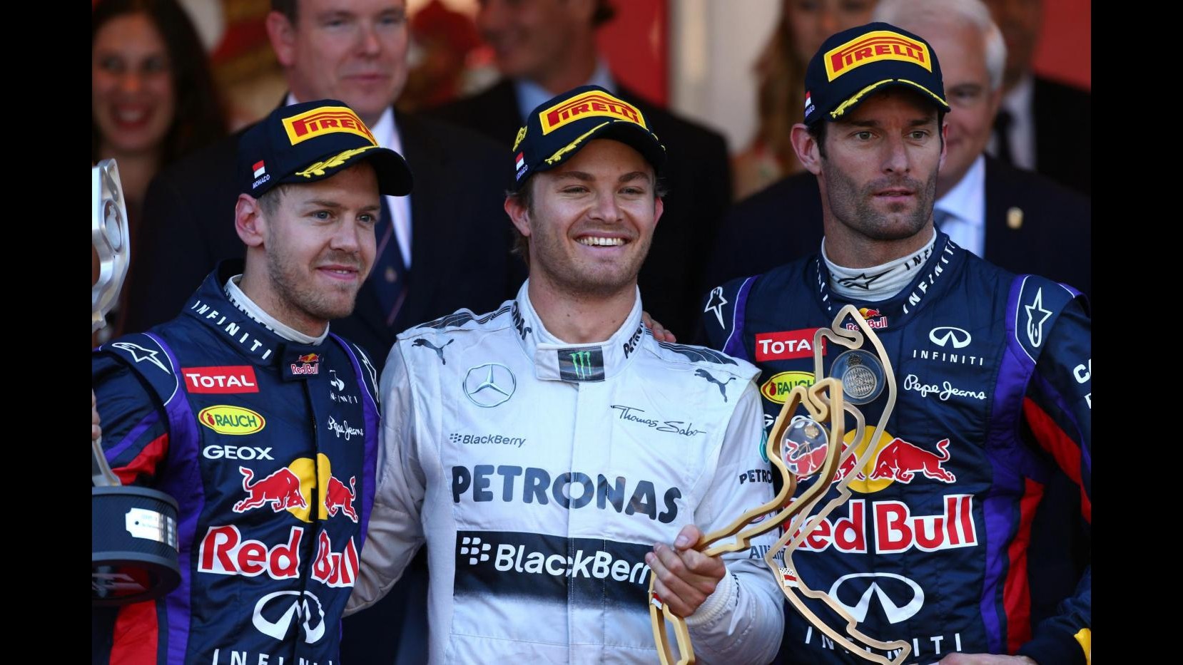 F1, Rosberg trionfa a Montecarlo.  Alonso 7°, ricorso Ferrari-Red Bull