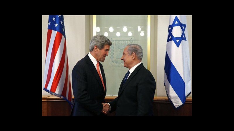 Medioriente, incontro Kerry-Netanyahu per far ripartire colloqui pace