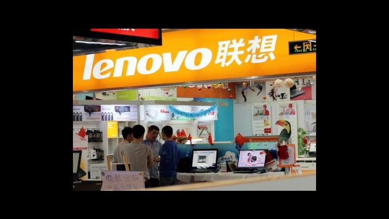 Lenovo, utile 3 mesi vola a 127 mln dollari (+90%), ricavi +4%