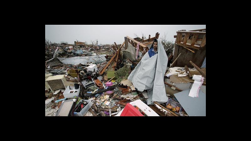 Usa, in Oklahoma oltre 2 miliardi dollari di danni per tornado