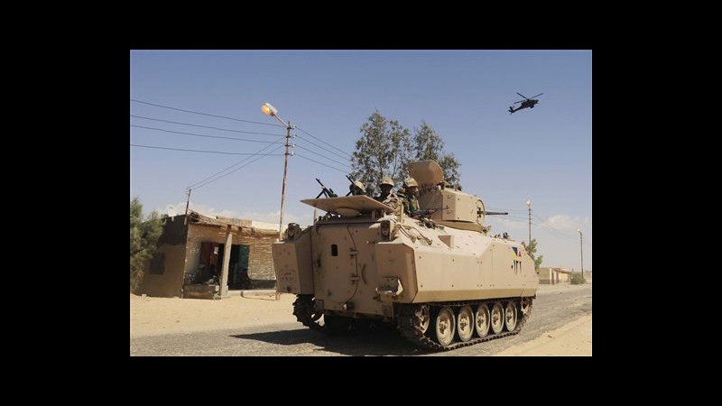 Egitto, liberati sette ostaggi rapiti nel Sinai