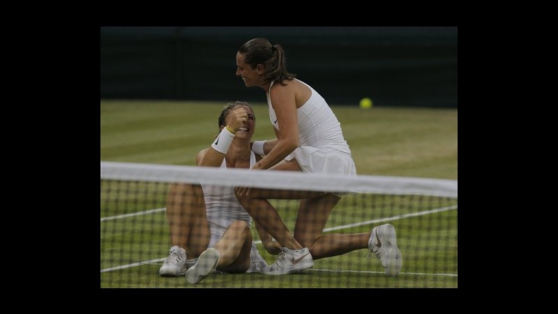 Wimbledon, felicità Errani-Vinci: Vittoria è per Italia che tifava per noi