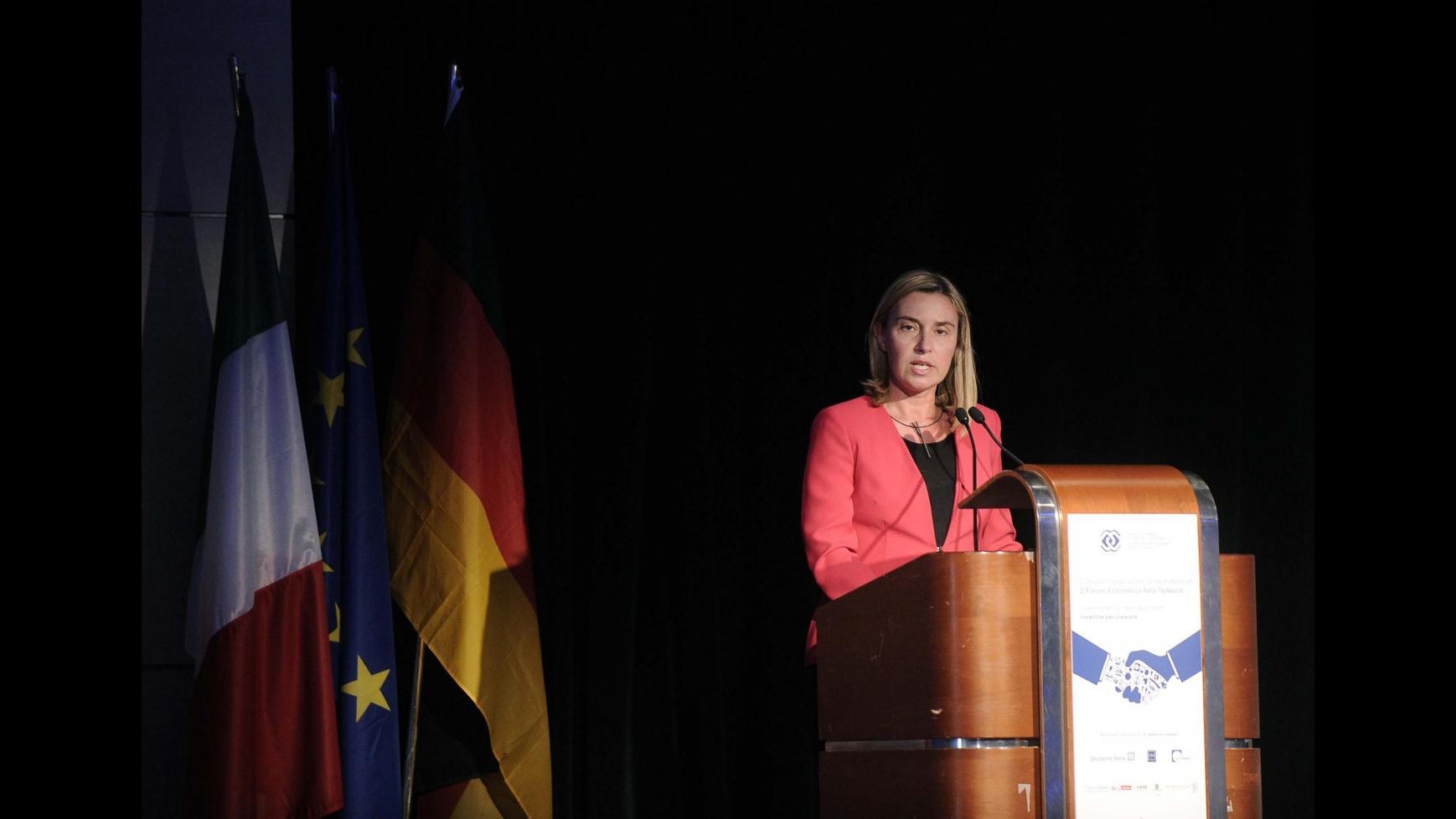 Ue, Mogherini: Con Germania non c’è crisi diplomatica ma discussione