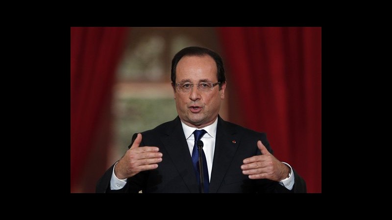 Siria, Hollande: Dobbiamo convincere Russia a rompere con Assad
