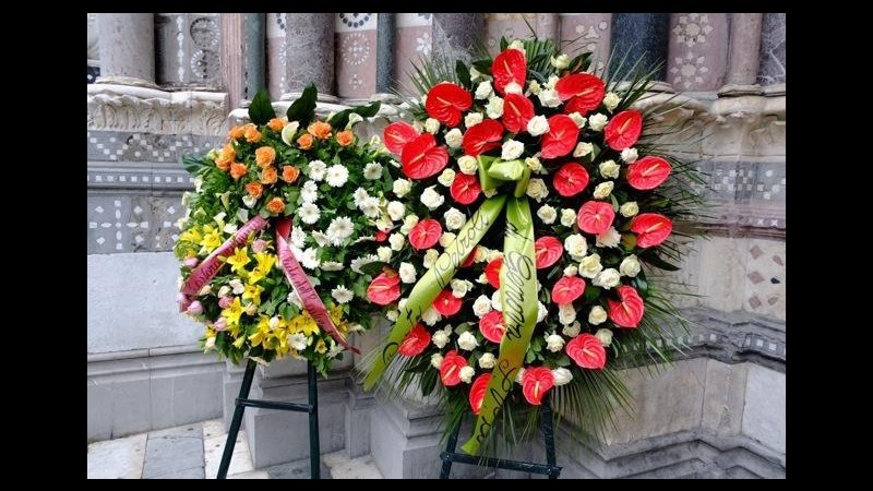 Genova, funerali per le vittime della tragedia Jolly Nero. Presenti Napolitano e Boldrini