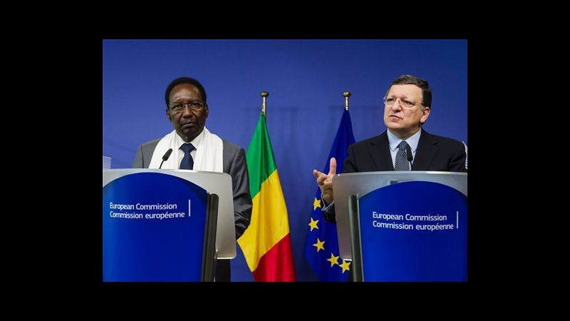 Mali, da donatori 3,25 mld euro. Traoré: Summit Bruxelles un successo