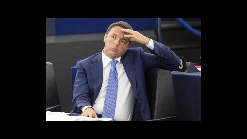 Ue, Renzi a Ppe: Italia non accetta lezione di morale