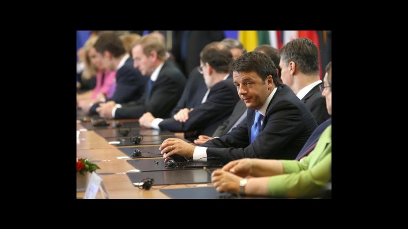 Renzi: Se l’Ue facesse un selfievedremmo il volto della stanchezza