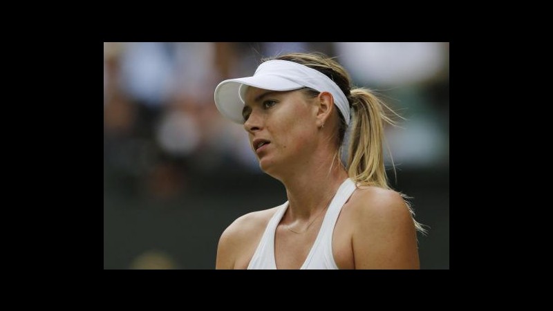 Tennis, Wimbledon: Sharapova eliminata agli ottavi da Angelique Kerber