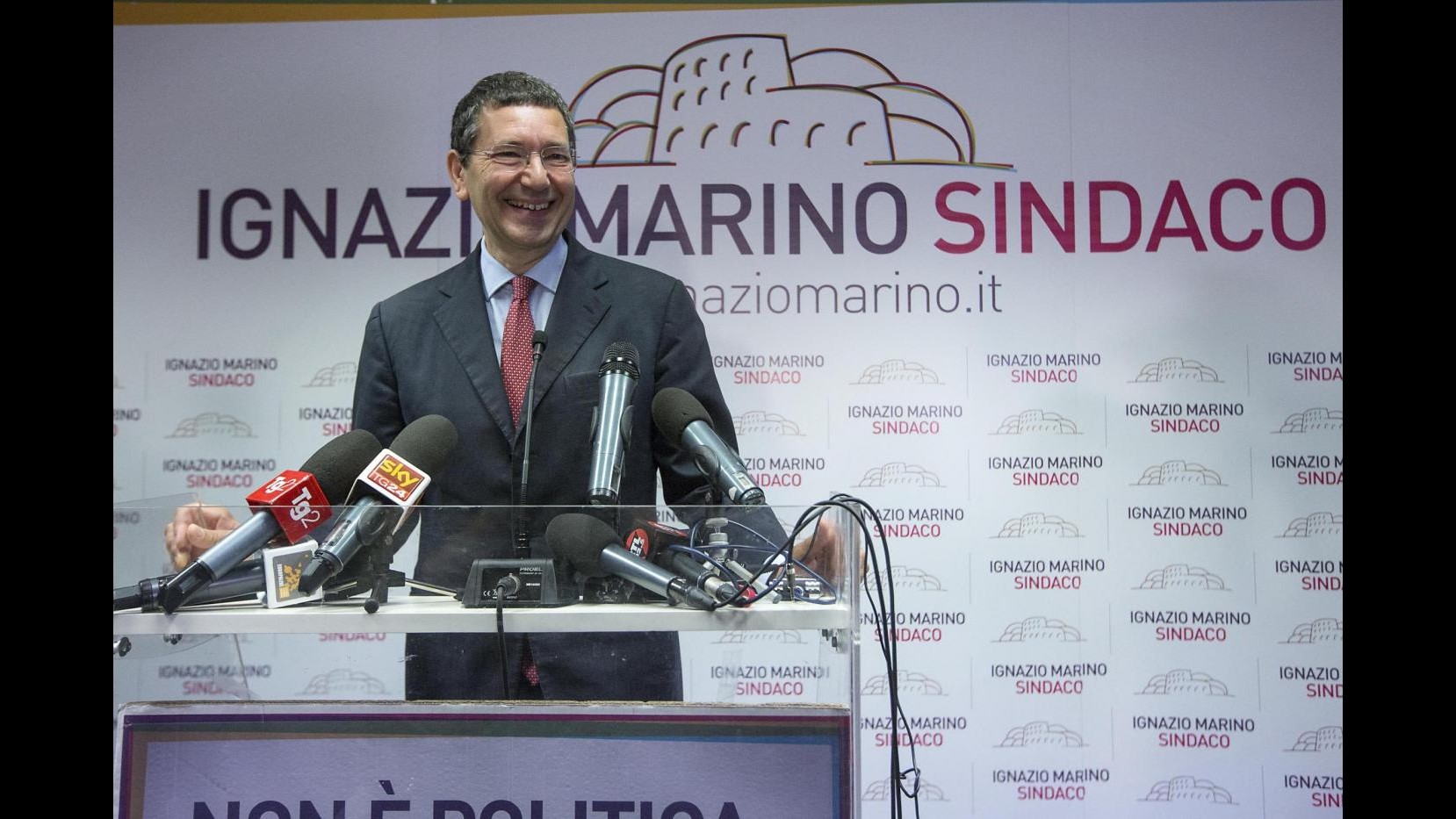 Campidoglio, dati definitivi: Marino trionfa con 63.93%, Alemanno al 36.07%