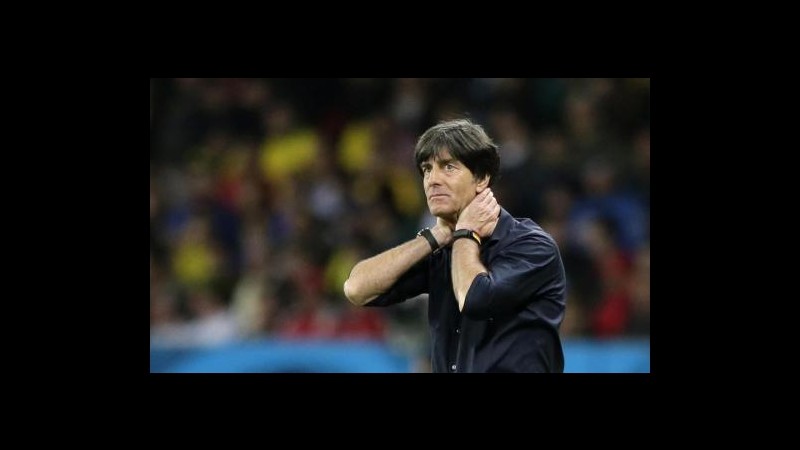 Mondiali 2014, Loew: Germania ha vinto con la forza di volontà