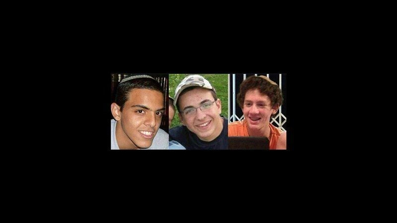 Trovati morti i 3 ragazzi israeliani rapiti  Netanyahu: Hamas pagherà