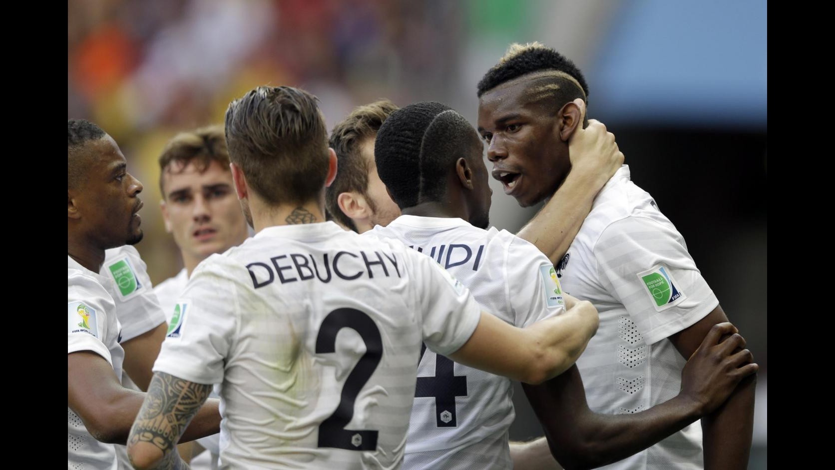 Mondiali 2014, Francia ai quarti: Nigeria domata 2-0, in gol Pogba