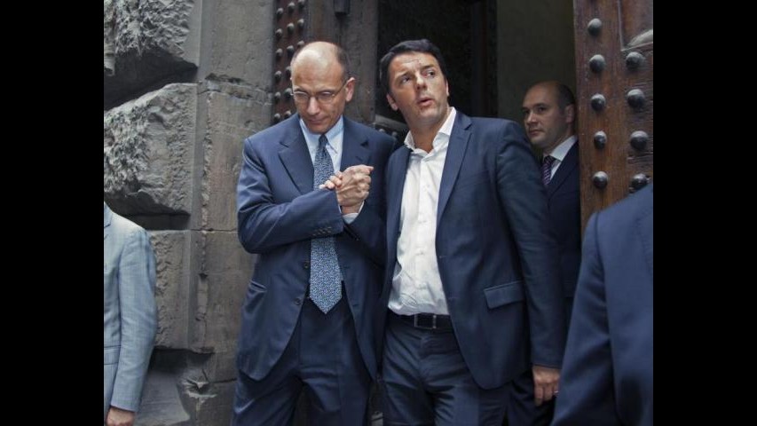 Letta vede Renzi: Non siamo due galli in un pollaio