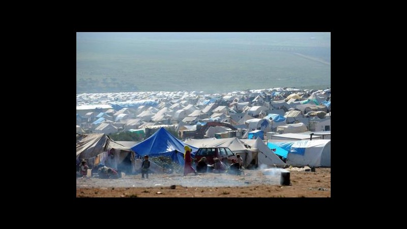 Siria, Unhcr: Entro fine anno rifugiati saranno 3,5 milioni