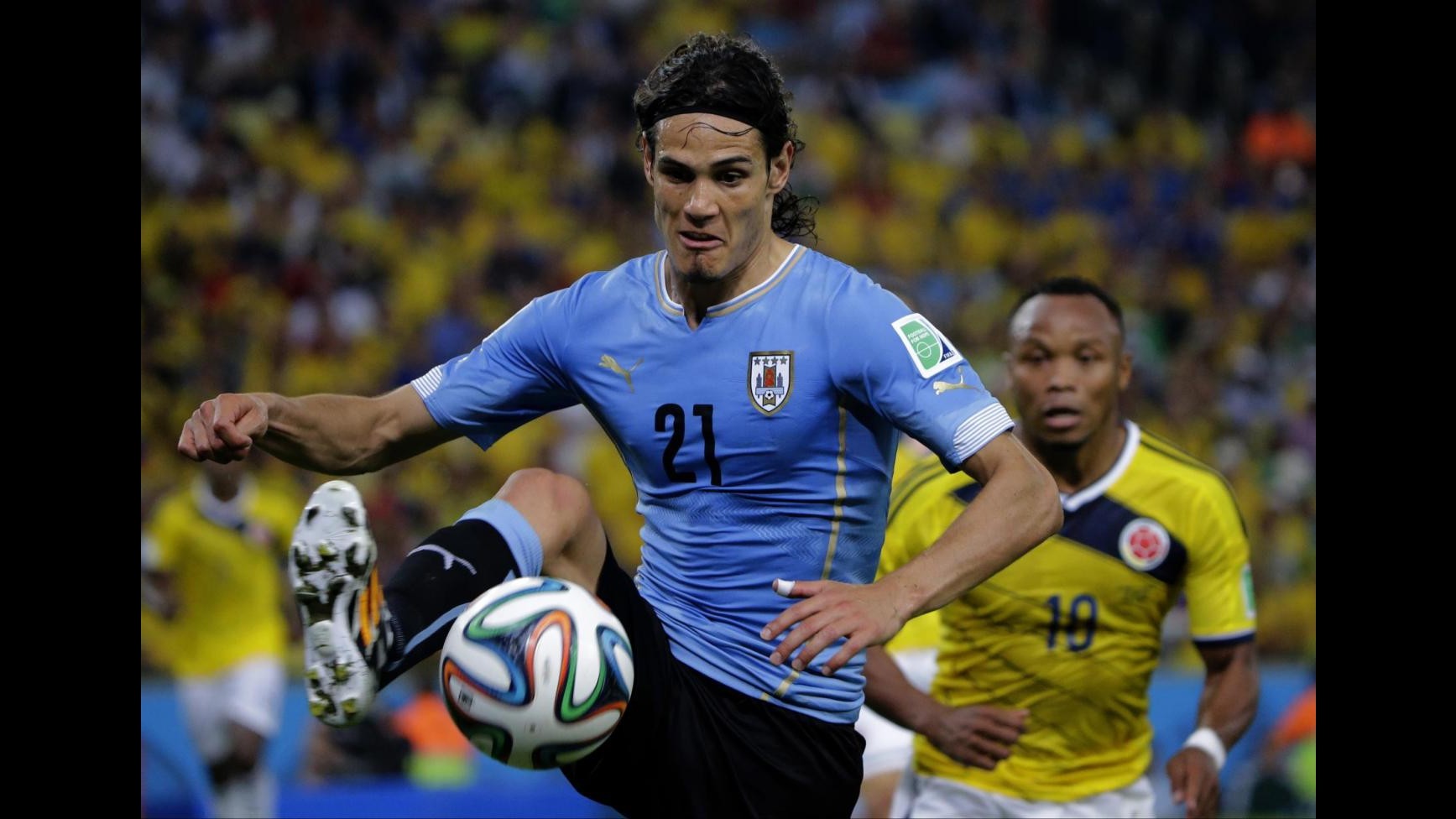 Mondiali 2014, Cavani: La squalifica di Suarez è stata dura