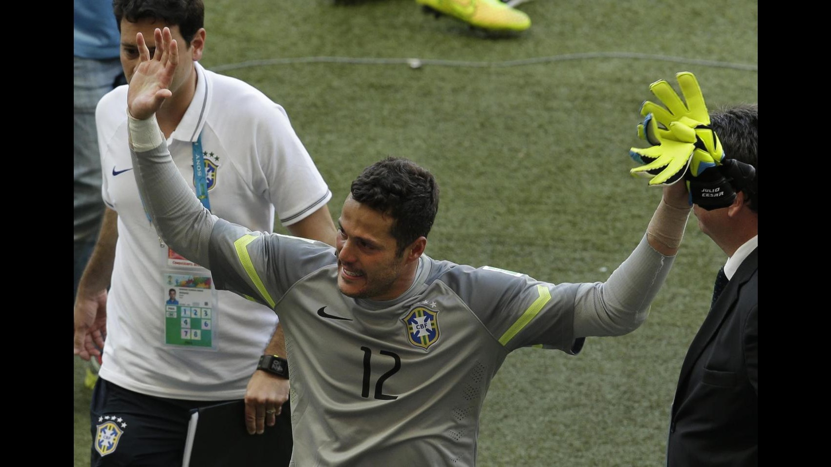 Mondiali 2014, Julio Cesar in lacrime: Ci aspettavamo partita difficile, pressione enorme