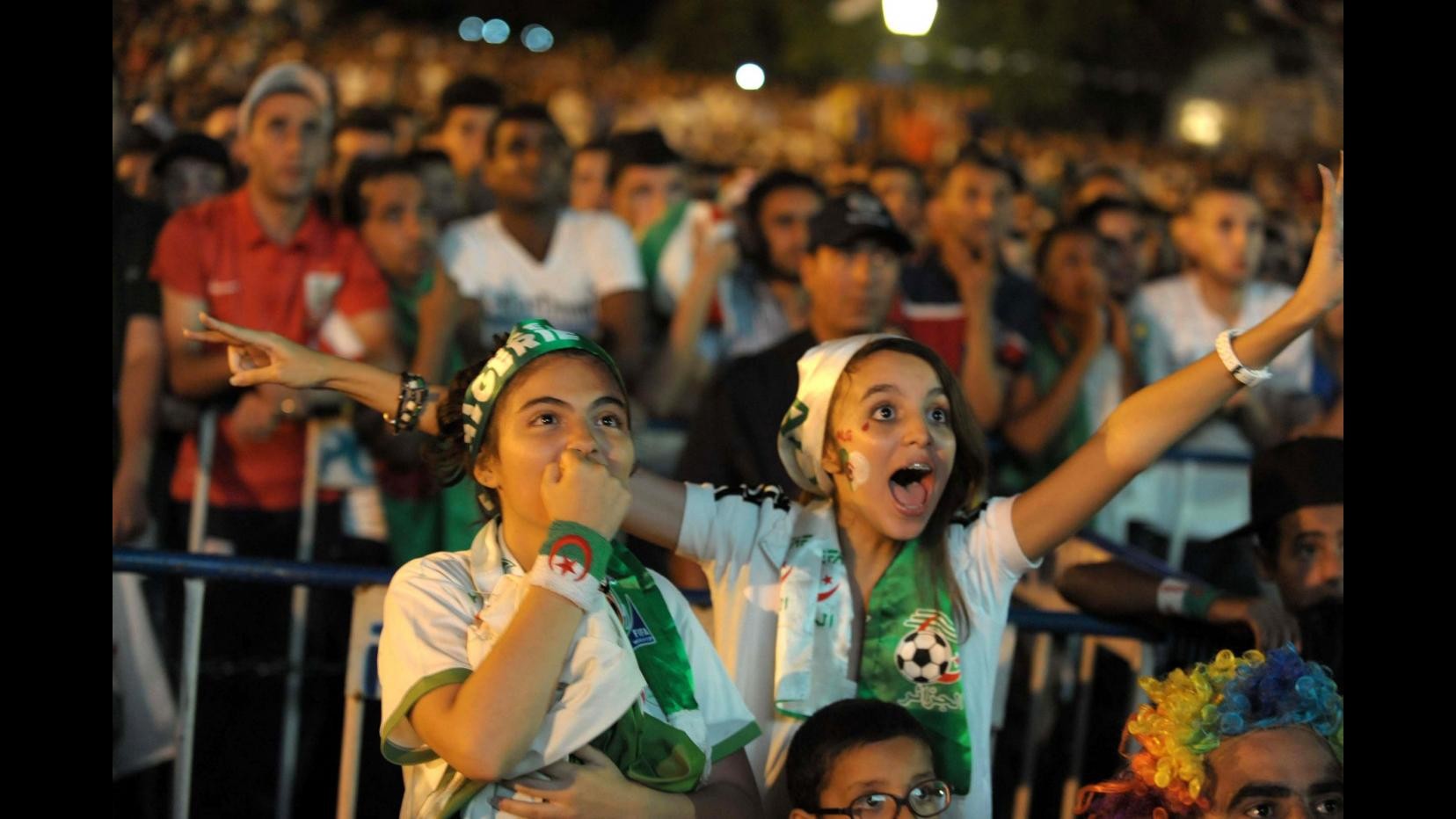 Mondiali 2014, feste in strada in Algeria: 74 arresti in disordini