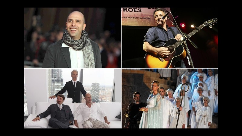 Spettacolo, Siae: Zalone, Trio, Springsteen e Nabucco campioni del 2013