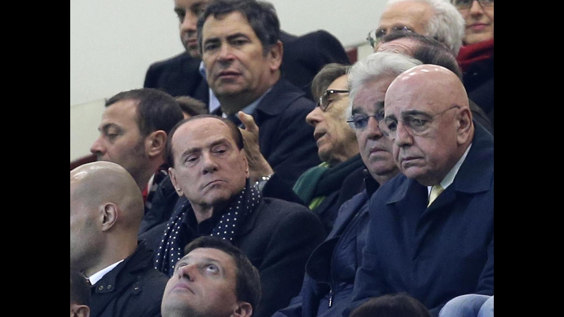 Milan: Allegri e Galliani ad Arcore, vertice con Berlusconi al via