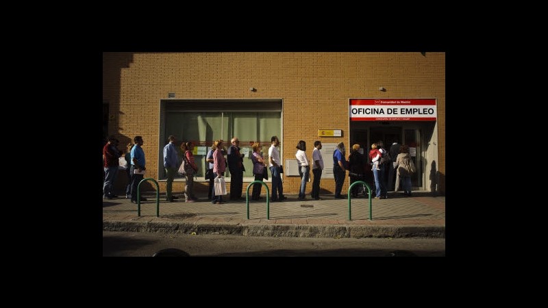 Eurostat: Ad aprile nuovo record disoccupazione eurozona (12,2%)