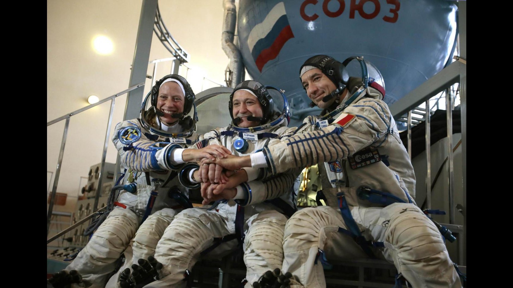 Partito da Baikonur Soyuz con a bordo astronauta Luca Parmitano