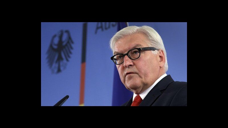 Medioriente, Steinmeier domani in Israele per colloqui con le parti