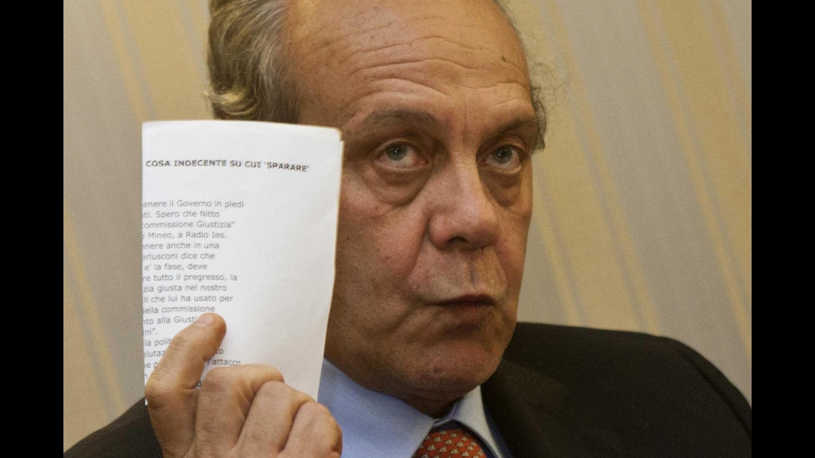 Pdl presenta proposta legge: Blocco processi se pm è di parte