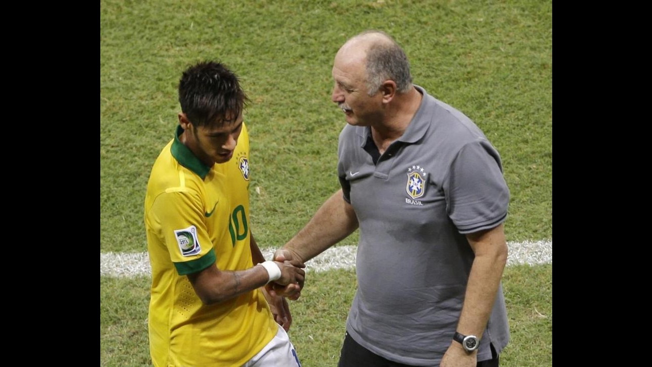 Confederations Cup, Scolari: Brasile pronto per semifinali, Neymar un genio