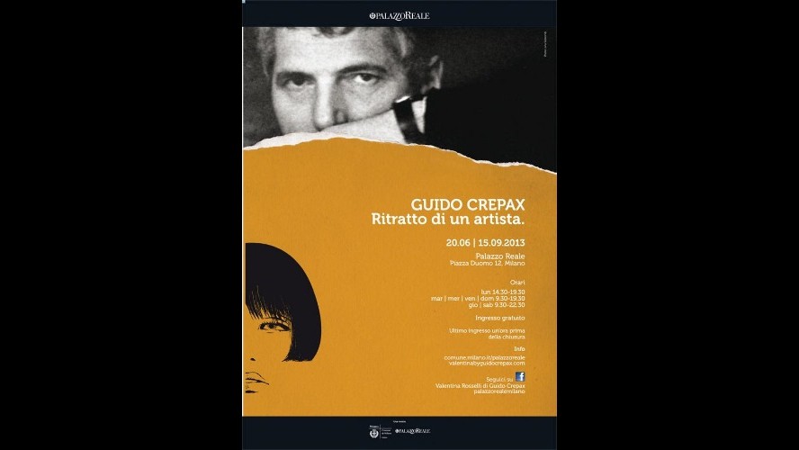 Milano ricorda Crepax con una mostra a Palazzo Reale