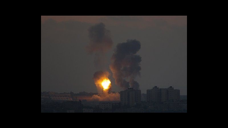 Medioriente, 25 morti in Striscia di Gaza. Razzi verso Tel Aviv e Gerusalemme