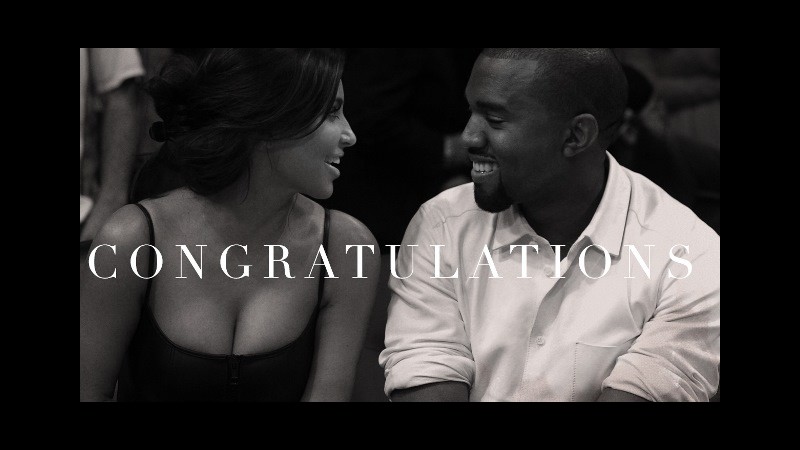 Beyoncé si congratula con Kim e Kanye: Godetevi questo momento