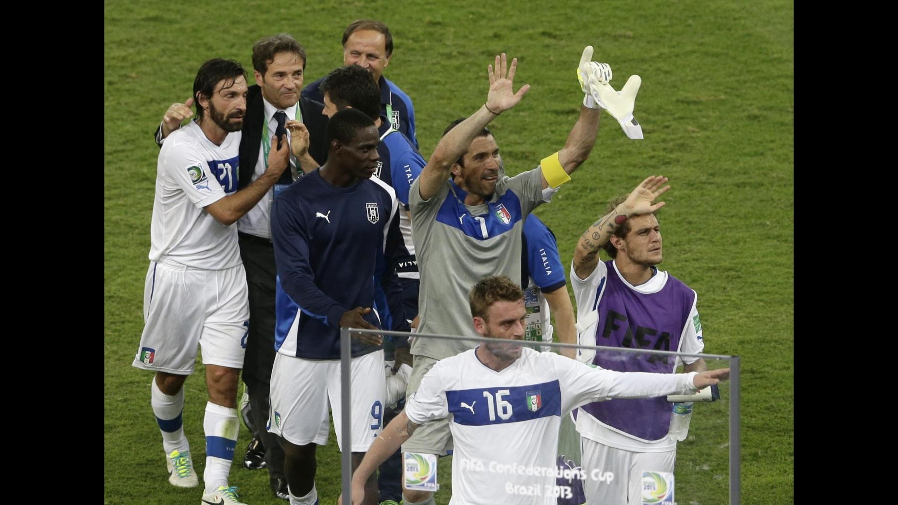 Confederations Cup, Buffon: E’ un bene per l’Italia avere Balotelli