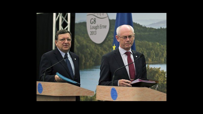 Da G8 prendono mosse colloqui Usa-Ue su libero scambio: Creerà lavoro