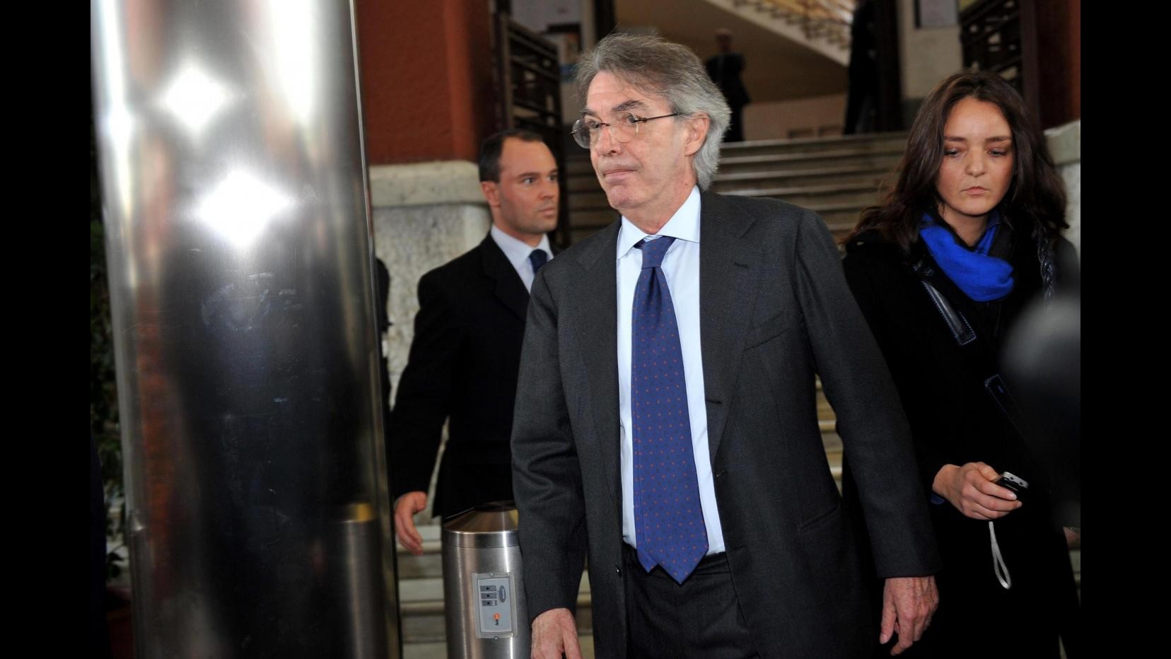 Moratti: Contestazione? Avrei scritto di peggio