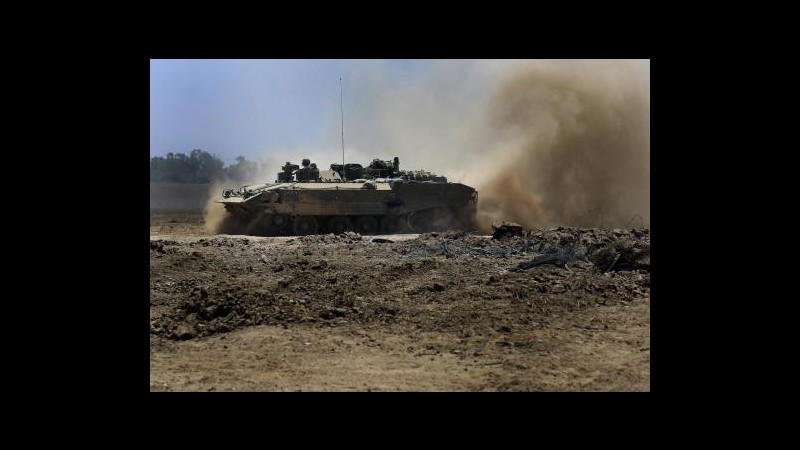 Commando palestinese in tunnel Gaza: uccisi 5 soldati israeliani