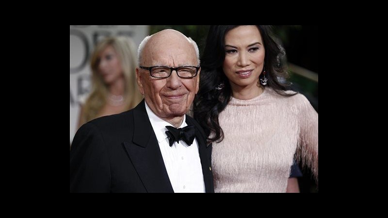 Rupert Murdoch chiede divorzio da Wendi Deng: si sposarono nel 1999