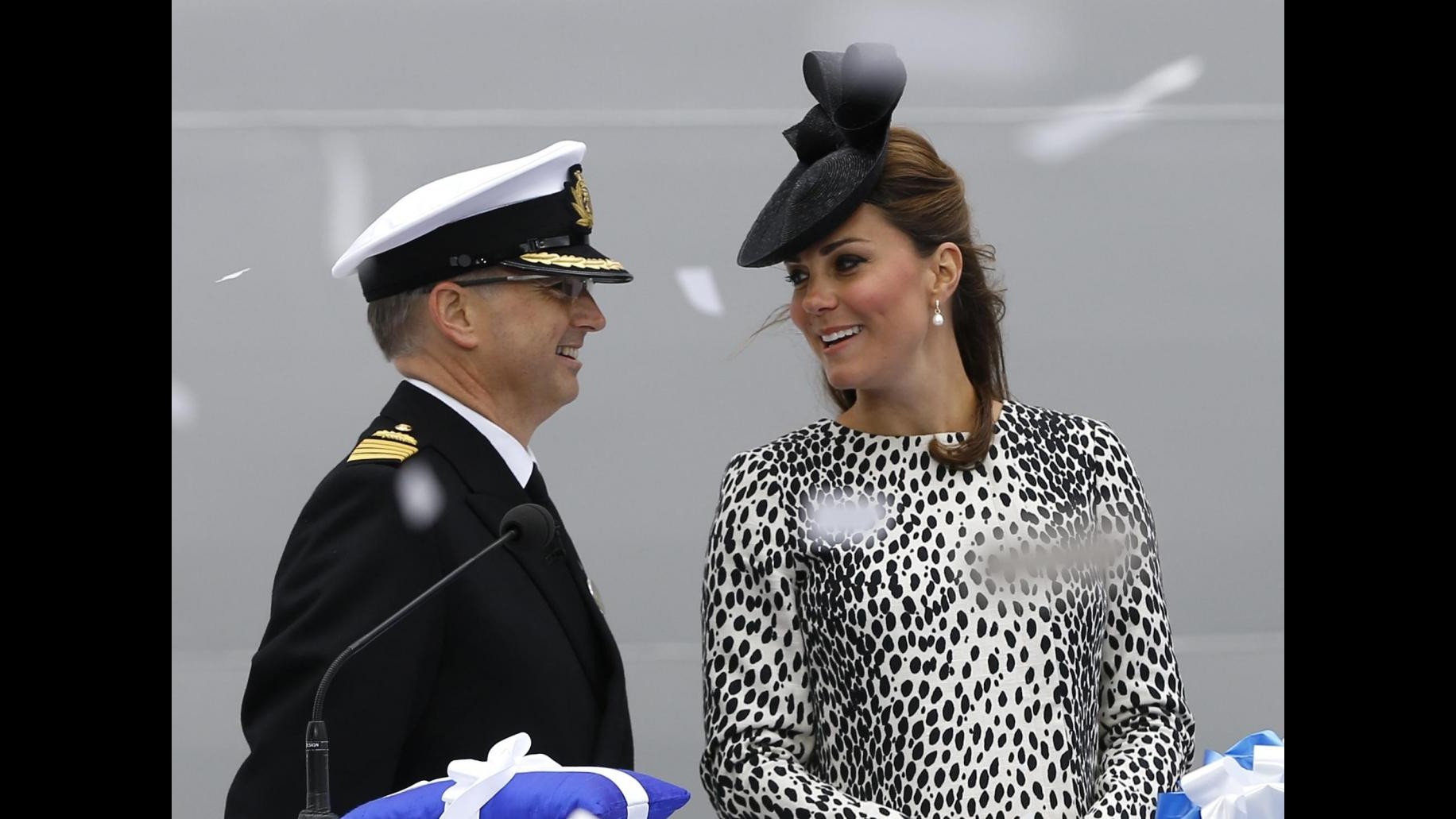 Regno Unito, Kate fa ultima apparizione pubblica prima del parto
