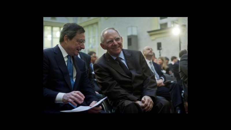 Bce, Schaeuble: Non viola mandato, discutibile giudizio Corte tedesca