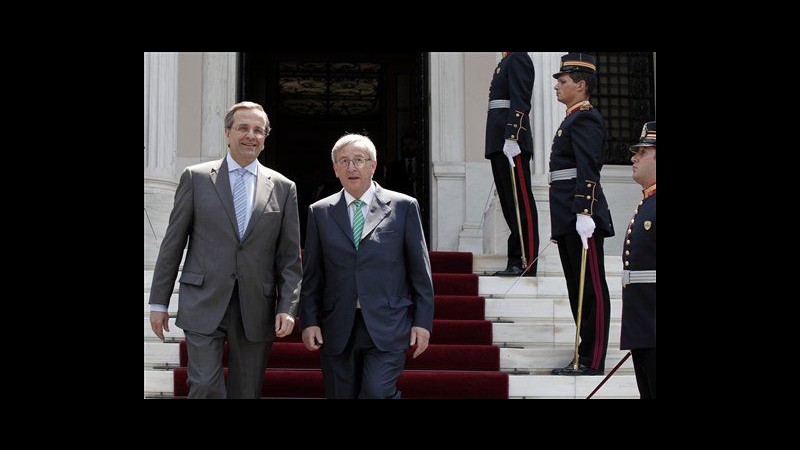 Grecia, Juncker ammette errori: Fmi-Ue troppo ottimisti in prime fasi