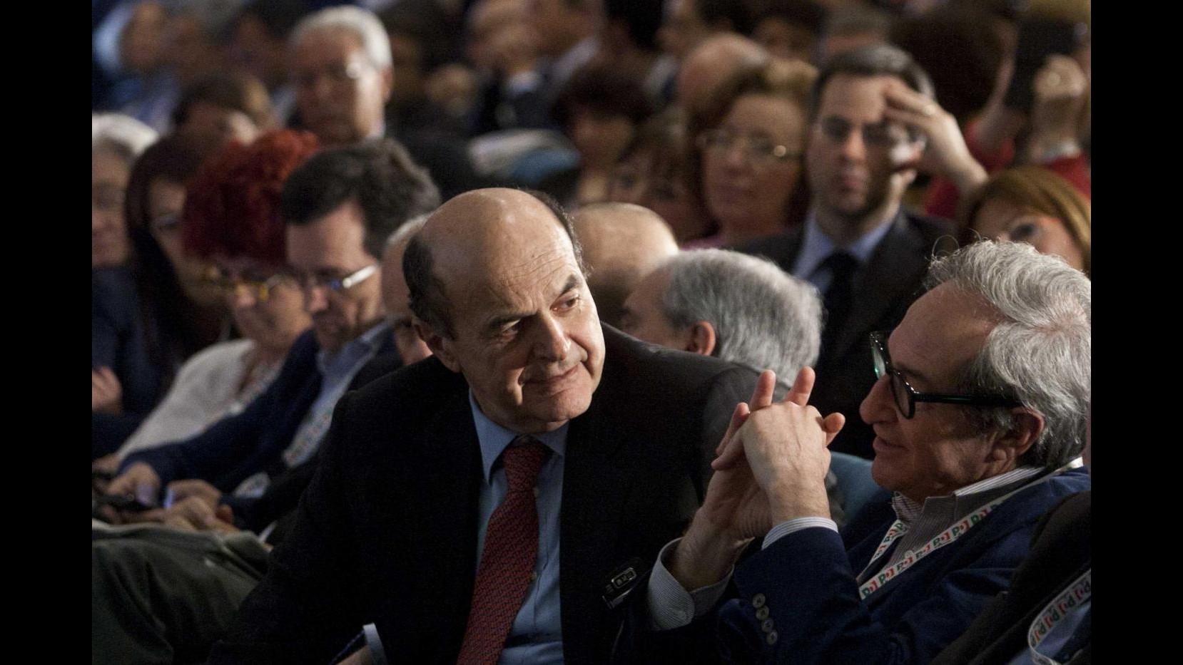Comunali, Bersani: E’ il Pd la speranza del Paese