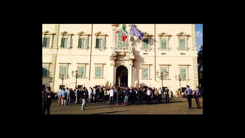 Riforme, opposizioni in corteo al Quirinale