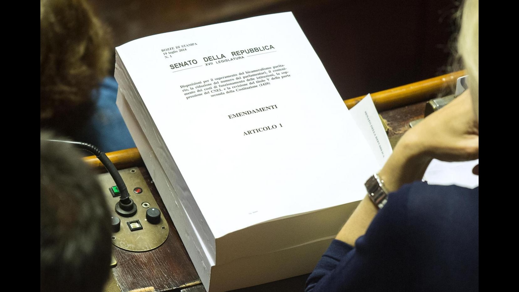 Riforme, lavori al Senato sospesi: convocata la capigruppo