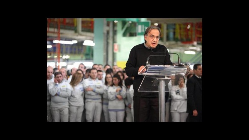 Fiat, Marchionne: Serve certezza per investire, pronti a vedere Fiom