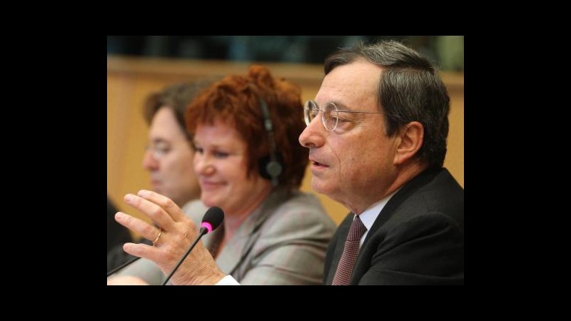 Draghi: Disagio è tragedia in alcuni Paesi, ma risanare bilanci serve