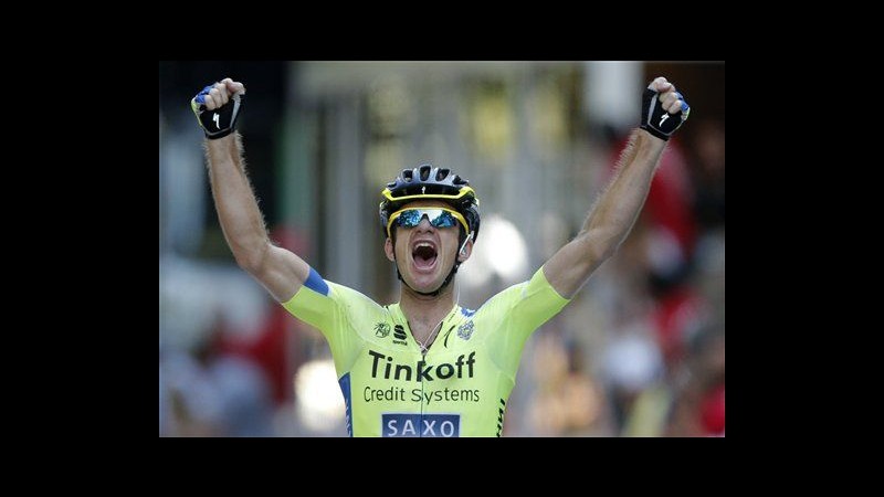 Tour de France, Rogers vince 16/a tappa sui Pirenei. Nibali sempre in maglia gialla