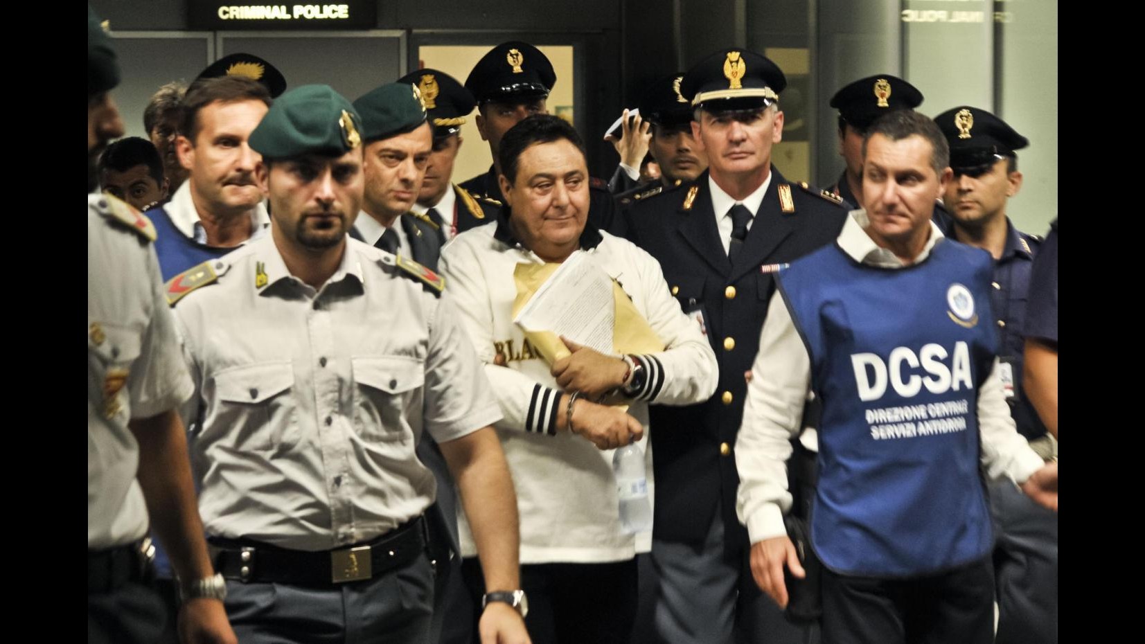 ‘Ndrangheta, atterrato a Fiumicino il boss Roberto Pannunzi